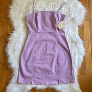 Women’s Altar’d State Lilac Fitted Purple Kayla Dress Size L